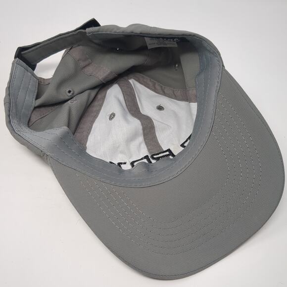 Turn 11 Strapback Baseball Cap Gray One Size Adjustable Embroidered Imperial - Picture 6 of 8